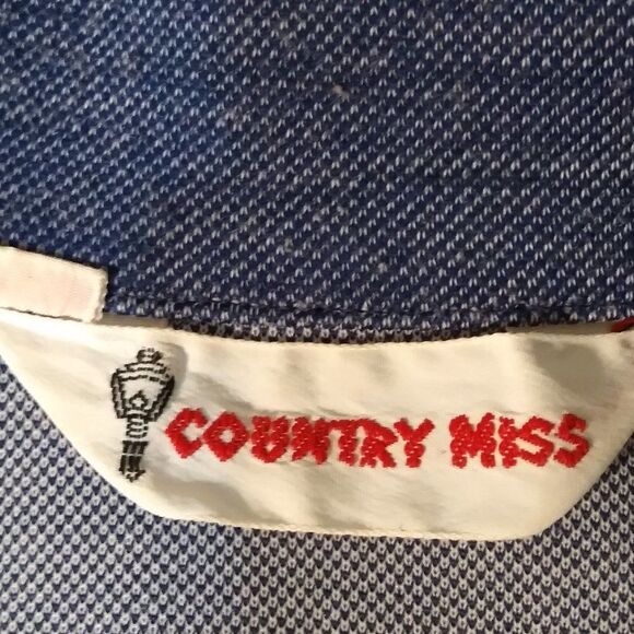 Vintage ILGWU Country Miss Button Down Dress - Picture 8 of 9